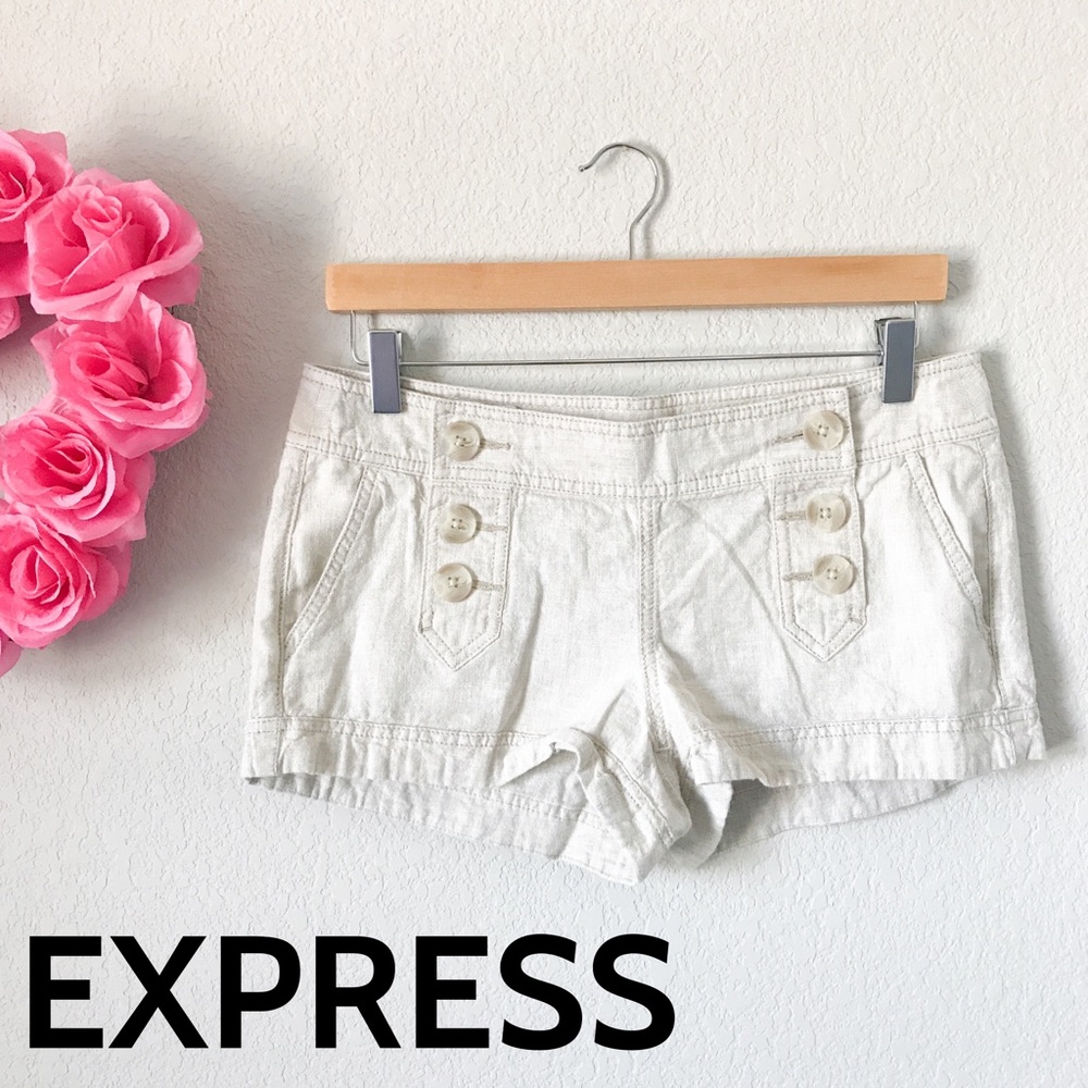 Express Summer Beach Cargo Shorts